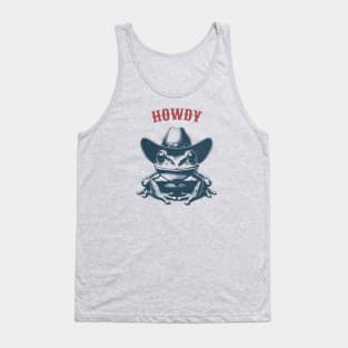 Howdy Cowboy Toad Tank Top